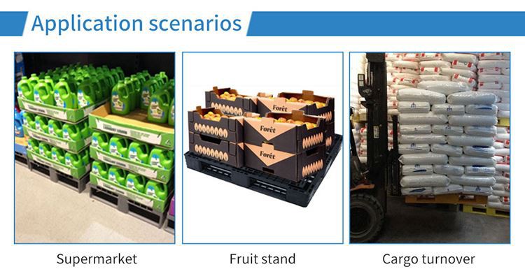 1210 Standard Plastic Black Export Pallets