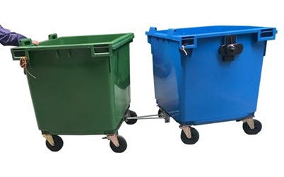 660L & 1100L Deyò poubèl fatra ak zen remoke