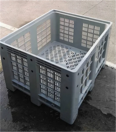 Ayere plastik palèt depo bwat